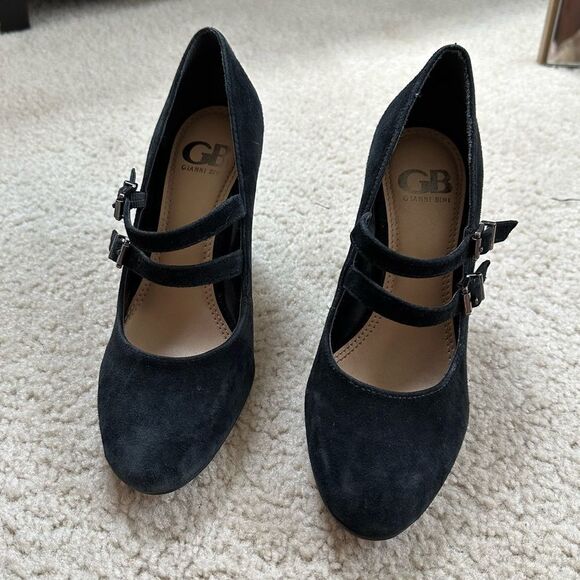 Gianni Bini Black Mary Jane style heels - Picture 8 of 10